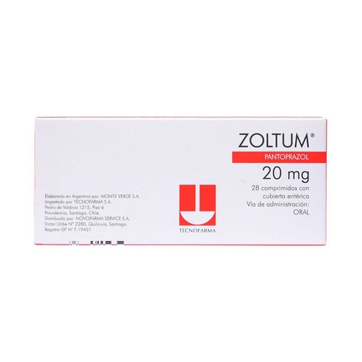 [903293] ZOLTUM 20 MG X 28 COMP (PANTOPRAZOL)