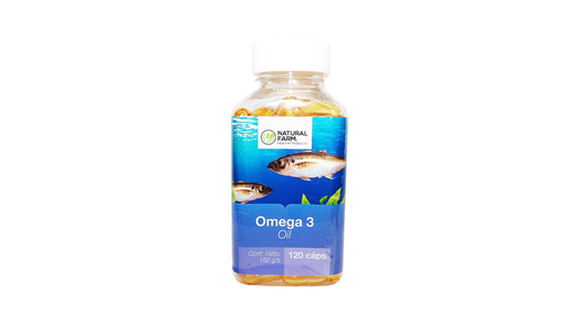 OMEGA 3 X 120 CAPS NATURAL FARM MBH