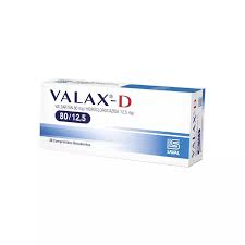 VALAX-D 80/12.5 X 30 COMP (VALSARTAN/HIDROCLOROTIAZIDA)*DESCUENTO PRONTO VENCE*