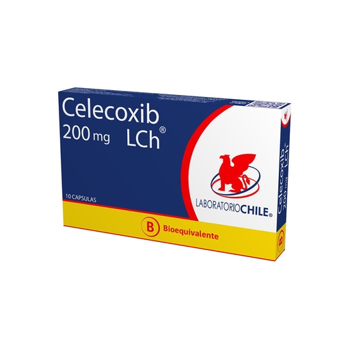 CELECOXIB  200 MG LABORATORIO CHILE X 10 CAPS (GENER)
