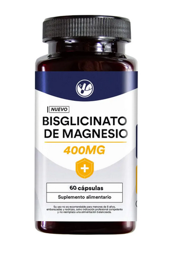 BISGLICINATO DE MAGNESIO 400 MG X 60 CAPSULAS NFL (NAT)