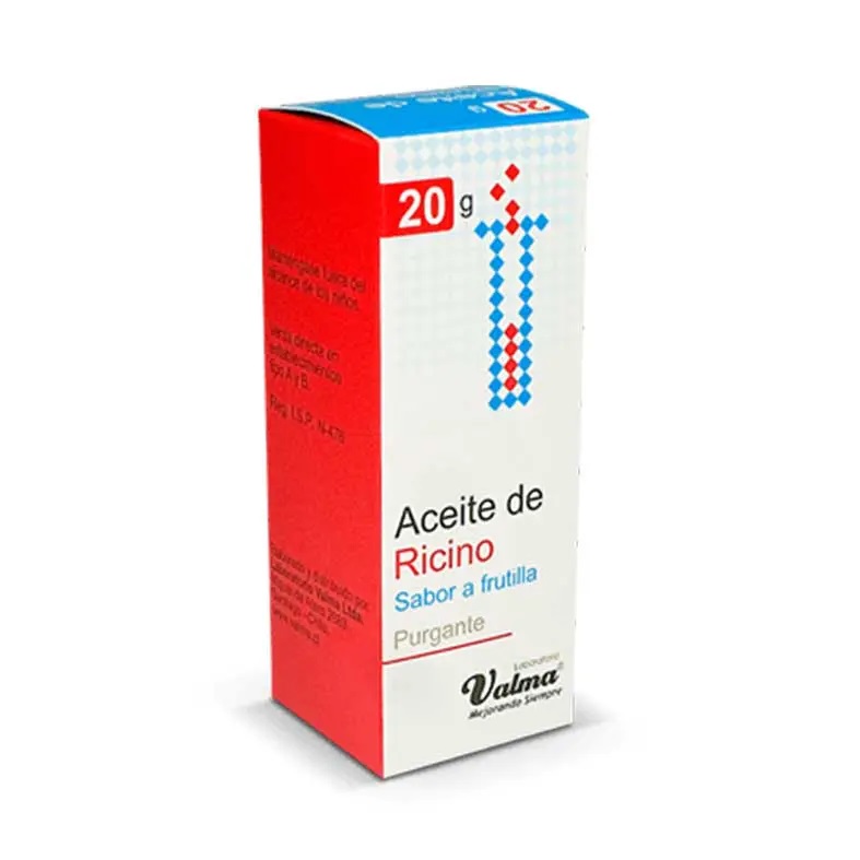 ACEITE DE RICINO FRUTILLA VALMA X 20 GR (GENER)