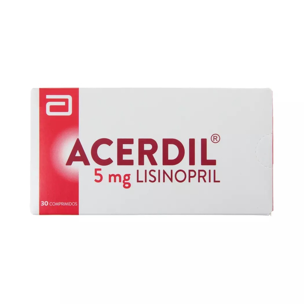 ACERDIL  5 MG X 30 COMP (LISINOPRIL)