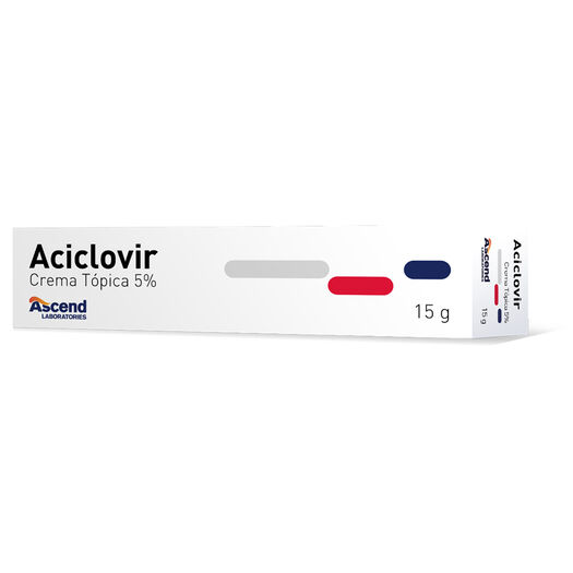 ACICLOVIR 5 % CREMA ASCEND X 15 GR (GENER)(PTM)