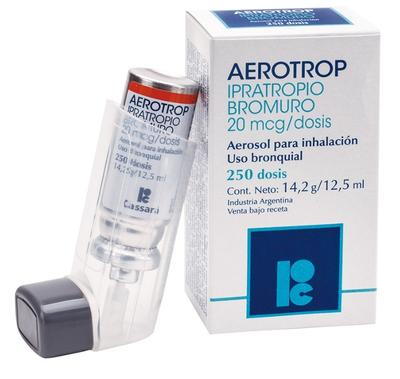 AEROTROP AEROSOL X 250 DOSIS (IPRATROPIO BROMURO)