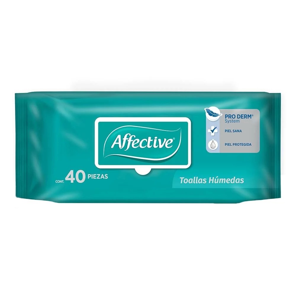 AFFECTIVE TOALLITAS HUMEDAS ADULTO X 40 UNID***