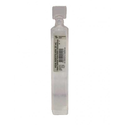 AGUA BIDESTILADA X 20 ML (AGUA ESTERIL)(FRAXI)