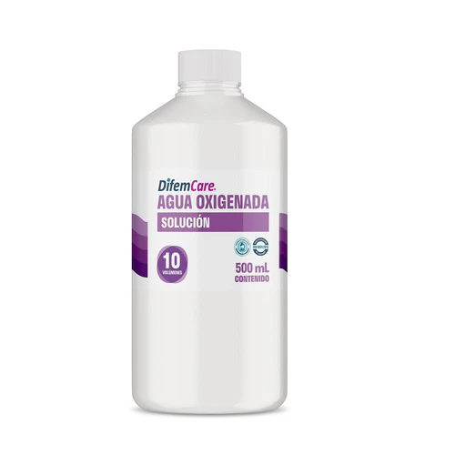 AGUA OXIGENADA 10 VOL X  500 ML DIFEM