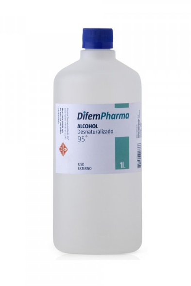 ALCOHOL 95° X 1000 ML DIFEM/ELITE