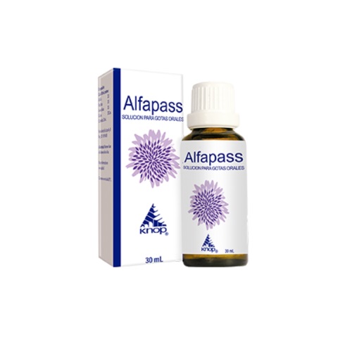 ALFAPASS SOLUCIÓN GOTAS KNOP X 30 ML