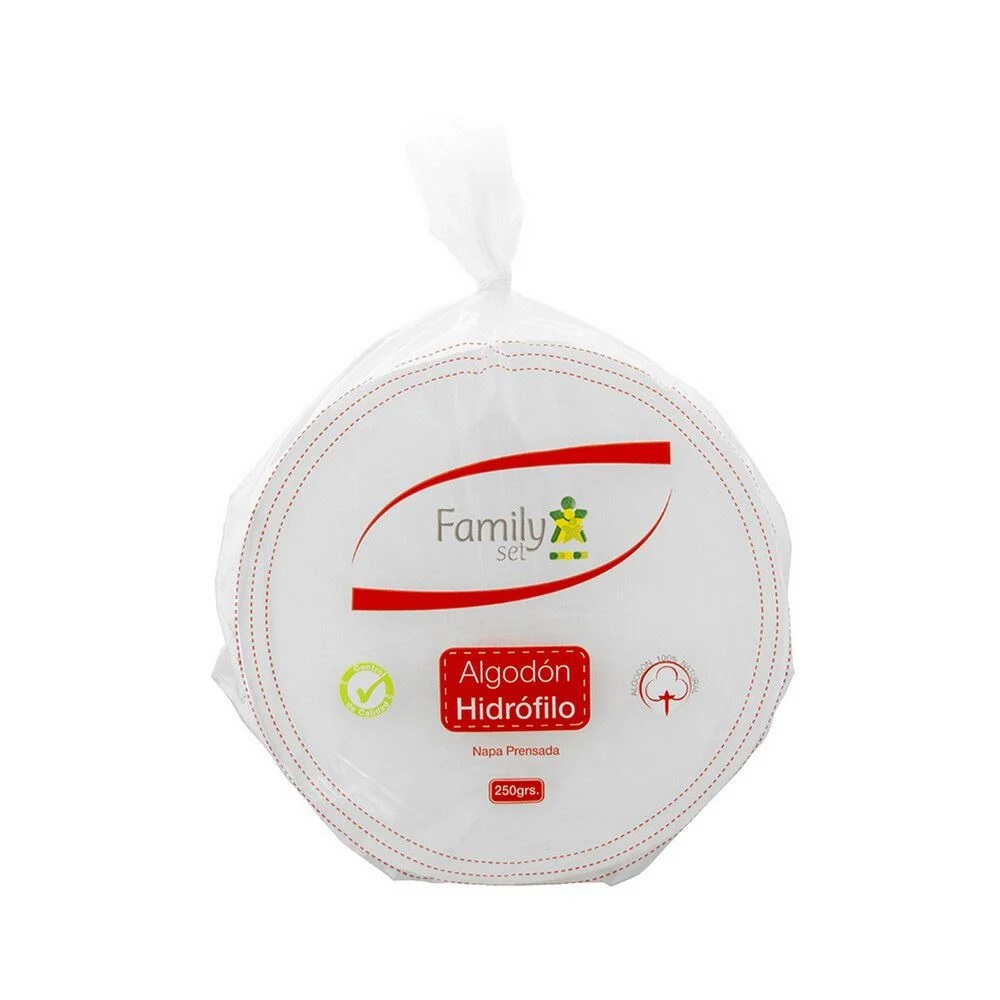 ALGODON PRENSADO FAMILY SET X 250 GR