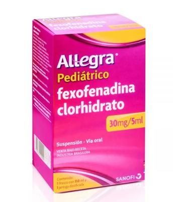 ALLEGRA PEDIATRICO JARABE 30 MG / 5 ML X 150 ML (FEXOFENADINA)