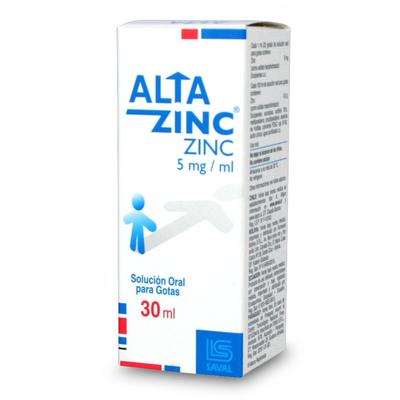 ALTAZINC GOTAS 5 MG/ML X 30 ML (ZINC)