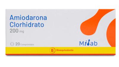 AMIODARONA 200 MG MINTLAB X 20 COMP (GENER) (PTM)