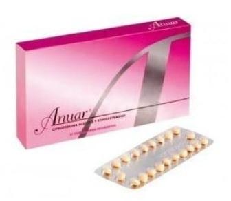 ANUAR X 21 COMP (CIPROTERONA//ETINILESTRADIOL) (HORM)
