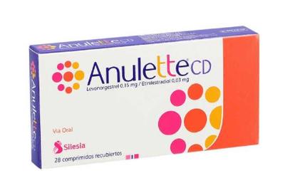 ANULETTE CD X 28 COMP (LEVONORGESTREL/ETINILESTRADIOL)(HORM)