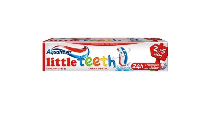 AQUAFRESH PASTA LITTLE TEETH X 63 GR