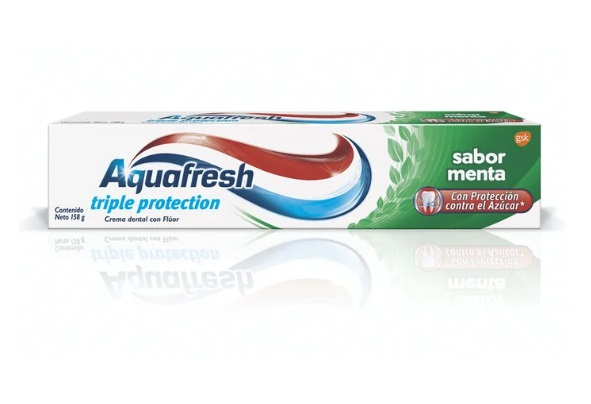 AQUAFRESH PASTA TRIPLE PROTECCION SOFT MINT MENTA X 158 GR