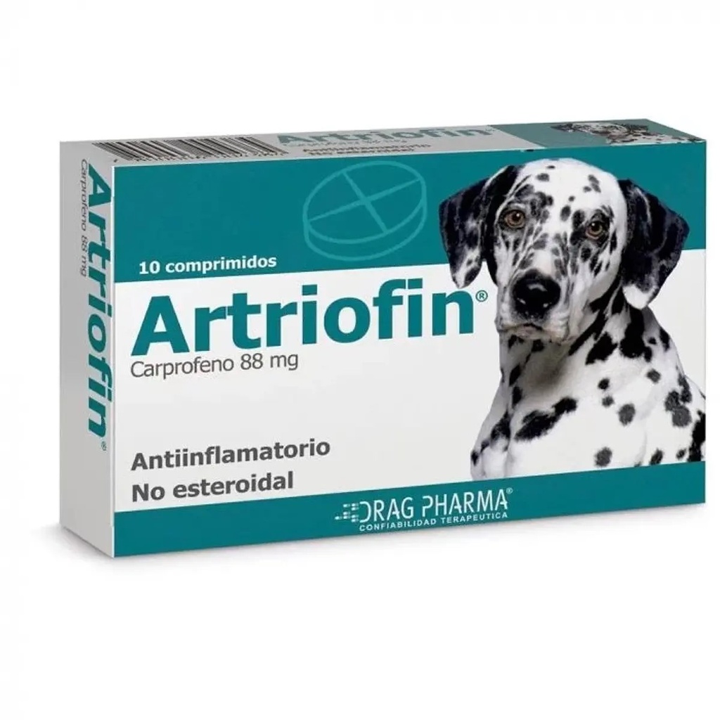 ARTRIOFIN 88 MG X 10 COMP (CARPROFENO) (VET)