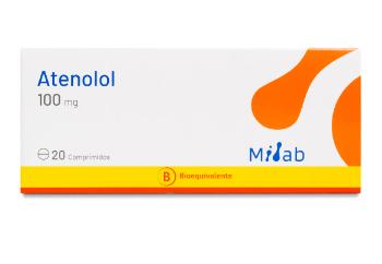 ATENOLOL 100 MG MINTLAB X 20 COMP (GENER) (PTM)***PRONTO VENCIMIENTO***