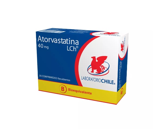 ATORVASTATINA 40 MG LCH X 30 COMP (GENER)