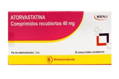 ATORVASTATINA 40 MG MSN X 30 COMP (GENER)