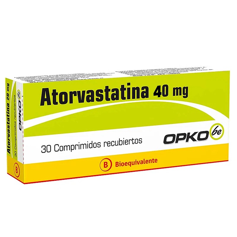 ATORVASTATINA 40 MG OPKO BE X 30 COMP (GENER)