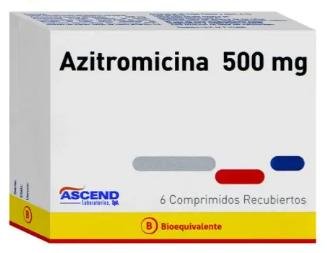 AZITROMICINA 500 MG ASCEND X 6 COMP (GENER) (PTM)