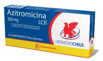 AZITROMICINA 500 MG LCH X 6 COMP (GENER) (PTM)