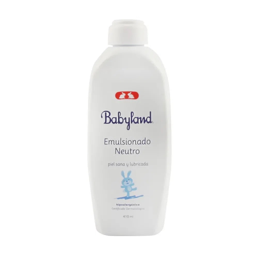 BABYLAND ACEITE EMULSIONADO NEUTRO X 410 ML