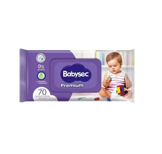 BABYSEC TOALLITAS HUMEDAS PREMIUM X 70 UNID