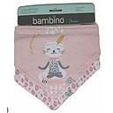 BAMBINO BABERO BANDANA X 2 NIÑA TEXBAB027