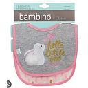 BAMBINO BABERO IMPERMEABLE X 2 NIÑA TEXBAB032