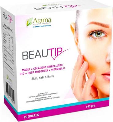 BEAUTIP 7 GRS X 20 SOBRES (MAQUI-COLAG HIDROL-Q10-ROSA MOSQUETA-VIT C)