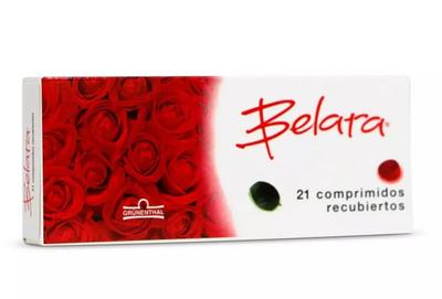 BELARA X 21 COMP (CLORMADINONA//ETINILESTRADIOL) (HORM)