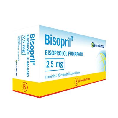 BISOPRIL 2,5 MG X 30 COMP REC (BISOPROLOL)