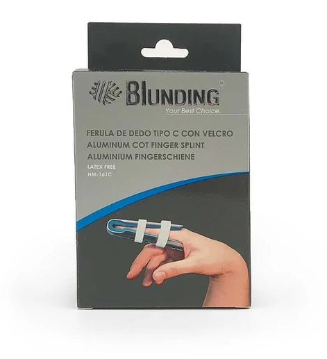 BLUNDING FERULA DE DEDO(C) VELCRO    S HM-161CSV (ORTOPEDIA)