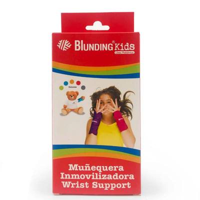 BLUNDING MUÑEQUERA INMOVILIZADORA ROJO IZQ 8-10 BK10I-2RO (ORTOPEDIA)