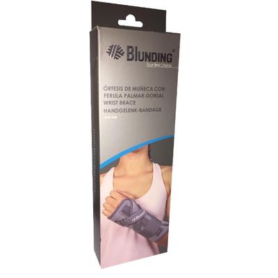 BLUNDING ORTESIS MUÑECA C/FERULA PALMAR-DORSAL LXL IZQ (ORTOPEDIA)***