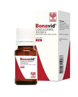 BONAVID GOTAS 300.000 UI/X 2 ML (5.000 UI C/GOTA) (VITAMINA D3-COLECALCIFEROL) (PTM)