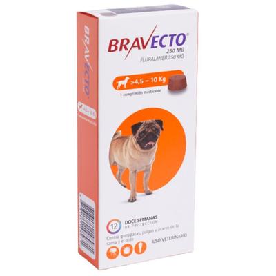 BRAVECTO  4,5 - 10 KG (FLURALANER) (VET)