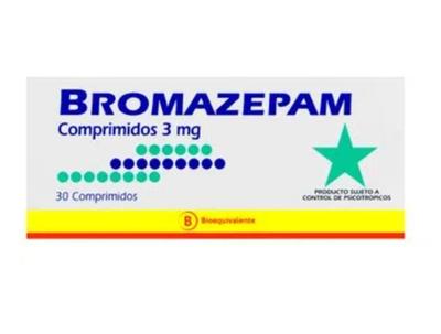 BROMAZEPAM 3 MG MINTLAB X 30 COMP (PSICO)(GENER)