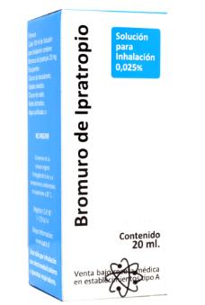 BROMURO DE IPRATROPIO 0,025% SOL NEBULIZACION PHARMAMERICA X 20 ML (PTM)