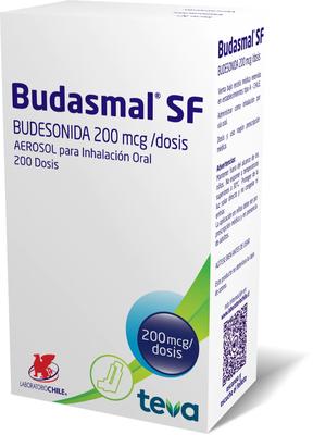 BUDASMAL SF INHALADOR X 200 DOSIS (BUDESONIDA)