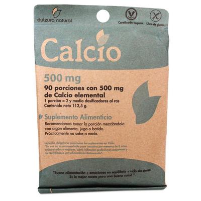 CALCIO 500 MG X 90 PORCIONES (DULZURA NATURAL)