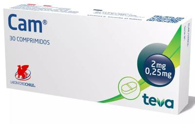 CAM X 30 COMP (BETAMETASONA/DEXCLORFENAMINA)*DESCUENTO POR PRONTO VENCE*