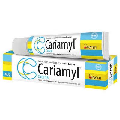 CARIAMYL CREMA X 40 GR (MENTOL /ALCANFOR /TRICLOSAN/BENZOCAINA)