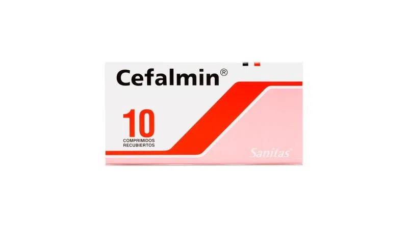 CEFALMIN X 10 COMP