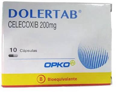 CELECOXIB  200 MG OPKO X 10 CAPS (GENER) (DOLERTAB)