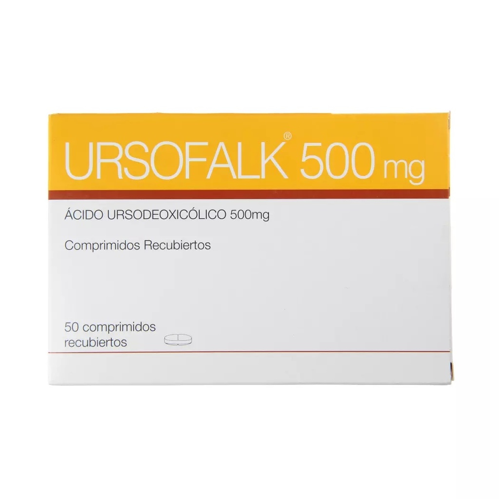 CENABAST ACIDO URSODEOXICOLICO  500 MG X 50 COMP (URSOFALK)